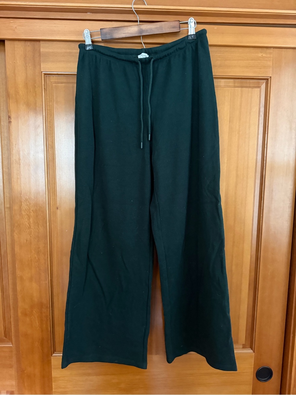 Aritzia waffle texture pants